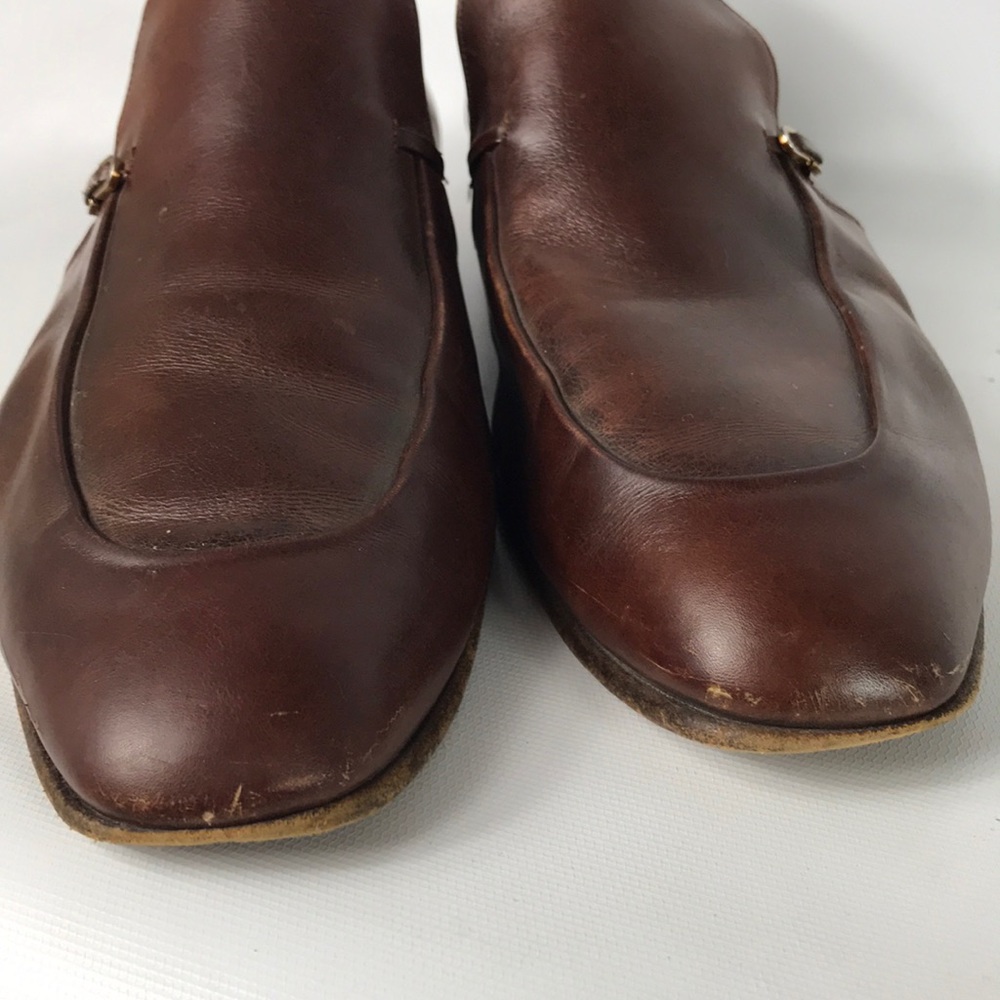 Bally men shoes size 10.5 brown leather - Picture 3 of 8